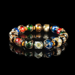 Prosperity Energy Zodiac Incense Ash Crystal Bracelet