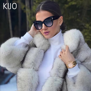 Women Oversized Frame Vintage Sun Glasses sunglasses