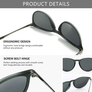 Vintage Round Sunglasses for Women Men Classic Retro Designer Style