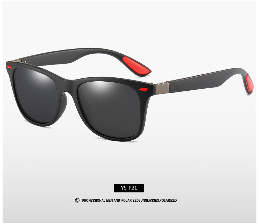 Polarized Sunglasses Men Women Driver Shades Male Vintage Sun Glasses Men Spuare Mirror Summer UV400OculoS