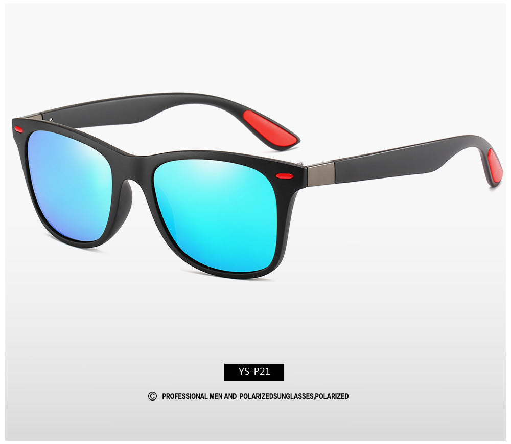 Polarized Sunglasses Men Women Driver Shades Male Vintage Sun Glasses Men Spuare Mirror Summer UV400OculoS