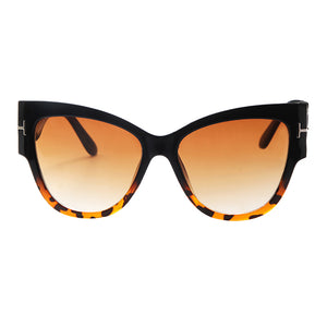 Women Oversized Frame Vintage Sun Glasses sunglasses