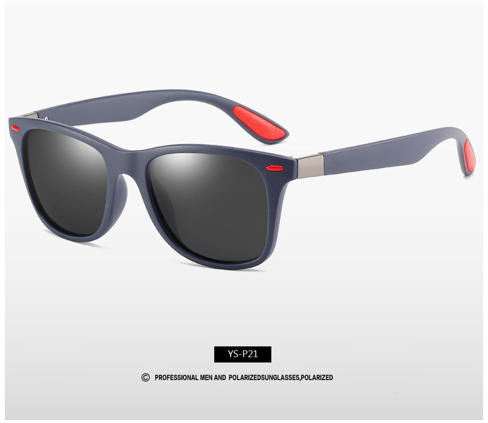 Polarized Sunglasses Men Women Driver Shades Male Vintage Sun Glasses Men Spuare Mirror Summer UV400OculoS