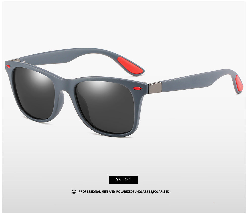 Polarized Sunglasses Men Women Driver Shades Male Vintage Sun Glasses Men Spuare Mirror Summer UV400OculoS