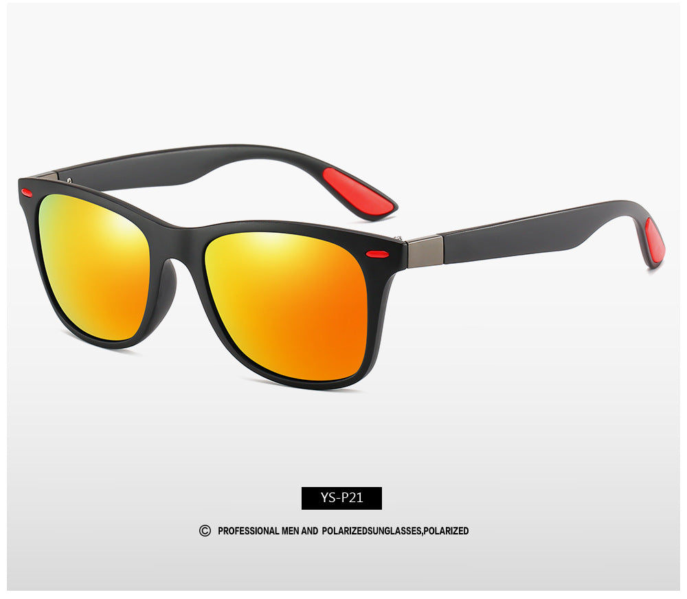 Polarized Sunglasses Men Women Driver Shades Male Vintage Sun Glasses Men Spuare Mirror Summer UV400OculoS