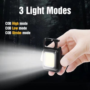 Keychain Mini Flashlight Rechargeable