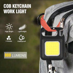 Keychain Mini Flashlight Rechargeable
